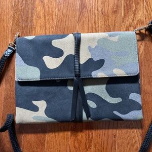Stella and Dot Camo Clutch (detachable strap included)